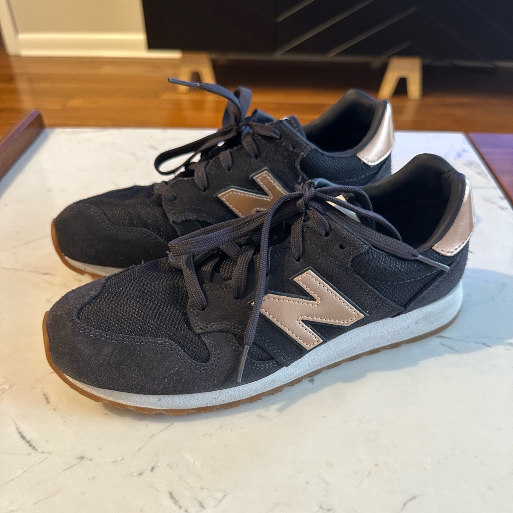 new balance rose gold metallic